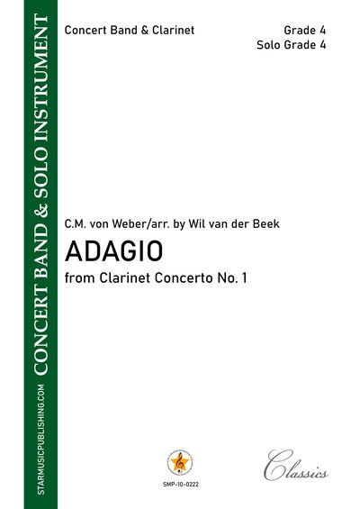 ADAGIO from Clarinet Concerto No. 1